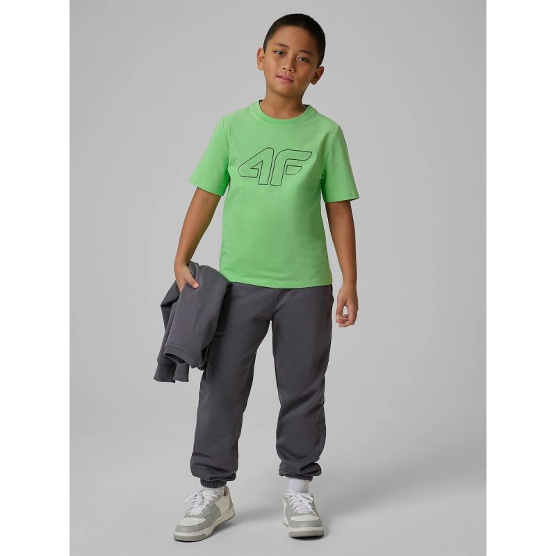 4F Boy's regular printed T-shirt shirts
