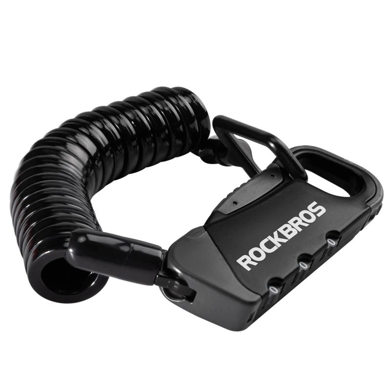 Rockbros RBK6N Combination Bike Lock - Black