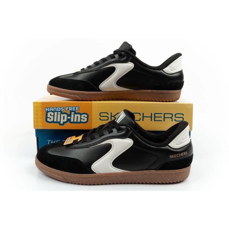 Skechers Perfect Choice Slip-Ins Women's Black Sneakers fekete utcai cipő