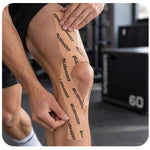 DBX Bushido Kinesiological Tape For Taping 5m Self-Adhesive Beige | czarny || beżowy zokni szalag DBX-TAPE-Brown
