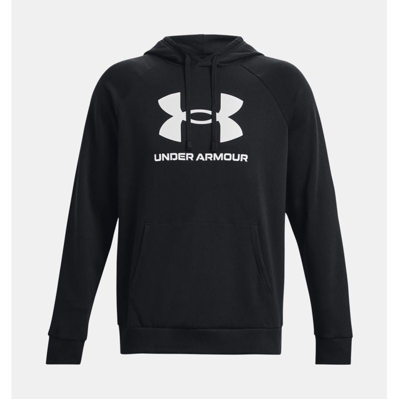 Under Armour Rival Fleece Logo Hoodie – black/white fekete kapucnis pulóver 596024