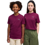 Puma Cls Badge Cat Tee Kids T-Shirt 694700 lila póló 69470041