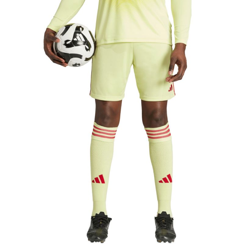 adidas Men's Tiro 24 shorts yellow and red JI6090 Ruházat