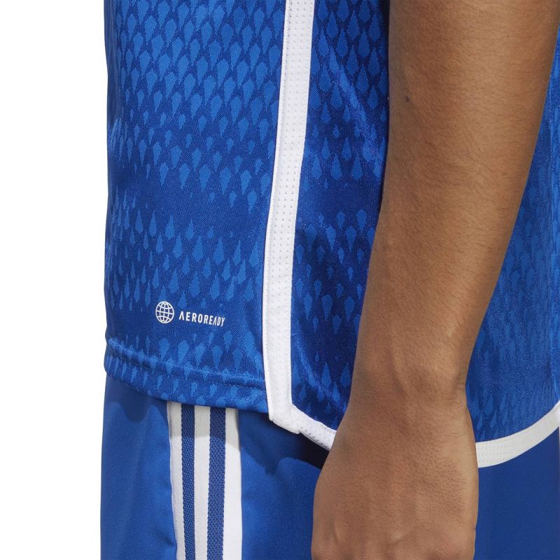 Men's adidas Tiro 23 Competition Match Jersey HT5684 kék póló