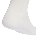 Adidas 3-Stripes Cushioned Sportswear Crew 3 pair socks white and black JZ0532 fekete zokni