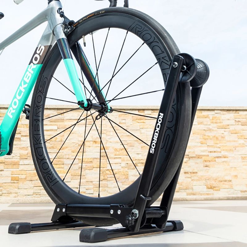 Rockbros Folding Bicycle Stand - Black