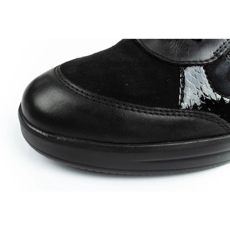 Scholl Emma Laces W shoes fekete shoes, rain boots