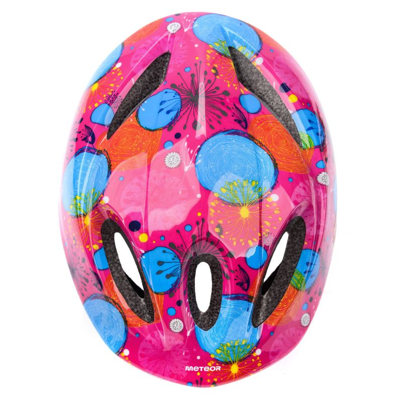 Meteor KS05 pink bicycle helmet uniw sisak 24844-24845