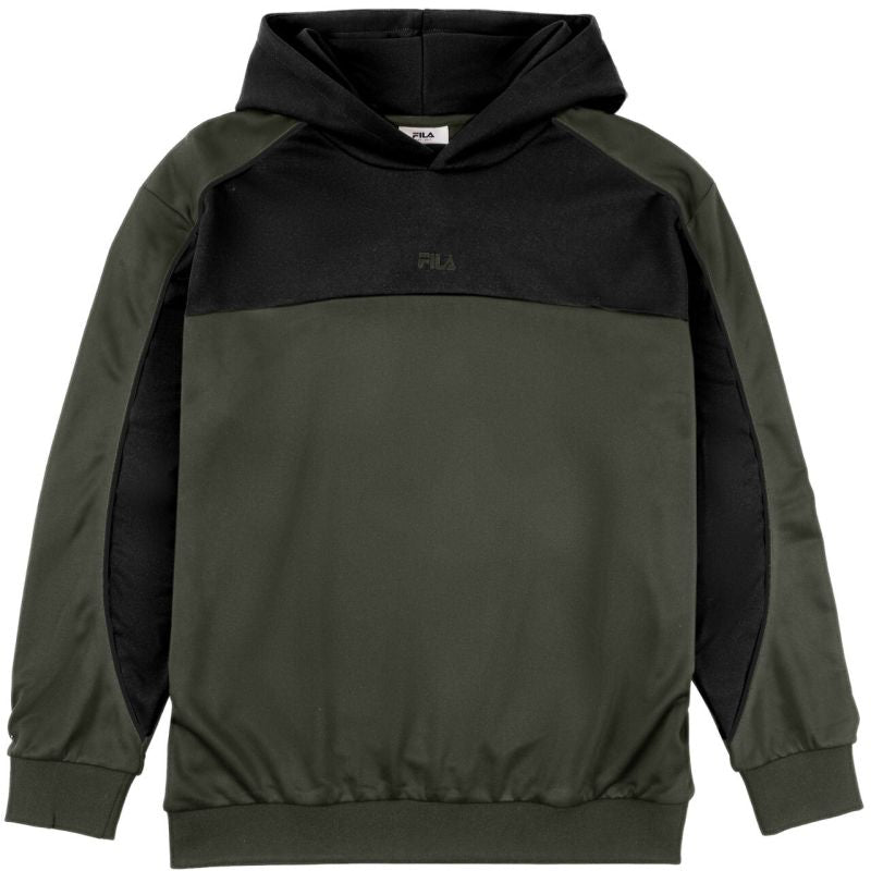 Fila Rivoli men's sweatshirt olive and black fekete pulóver