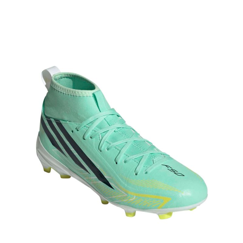 Adidas F50 Hyperfast League Mid FG Kids' Soccer focicipő KK1317