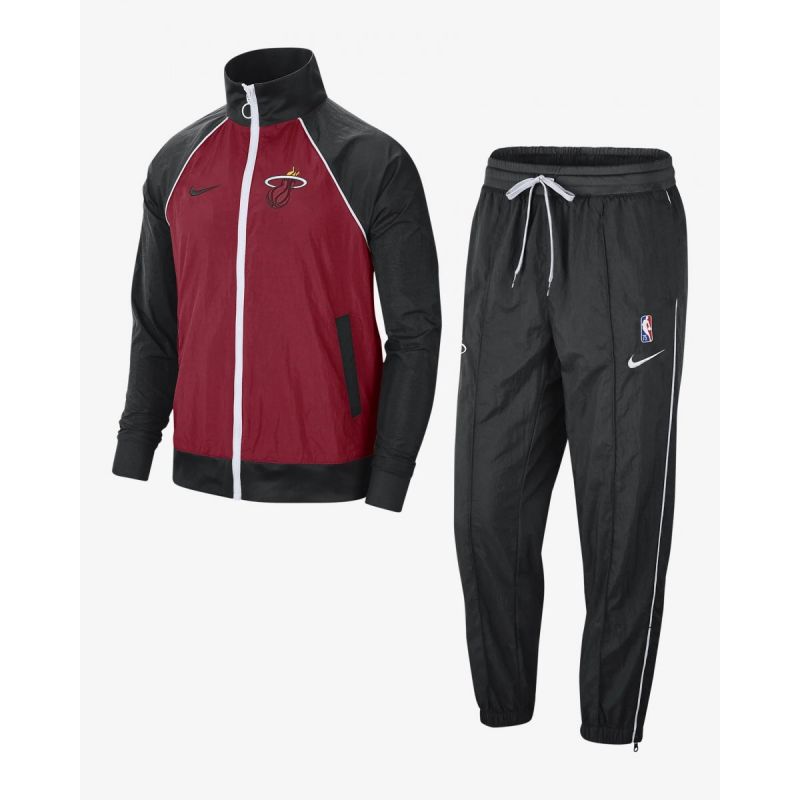 Nike men's tracksuit Miami Heat Courtside 75 Years NBA DN3414-608 Ruházat