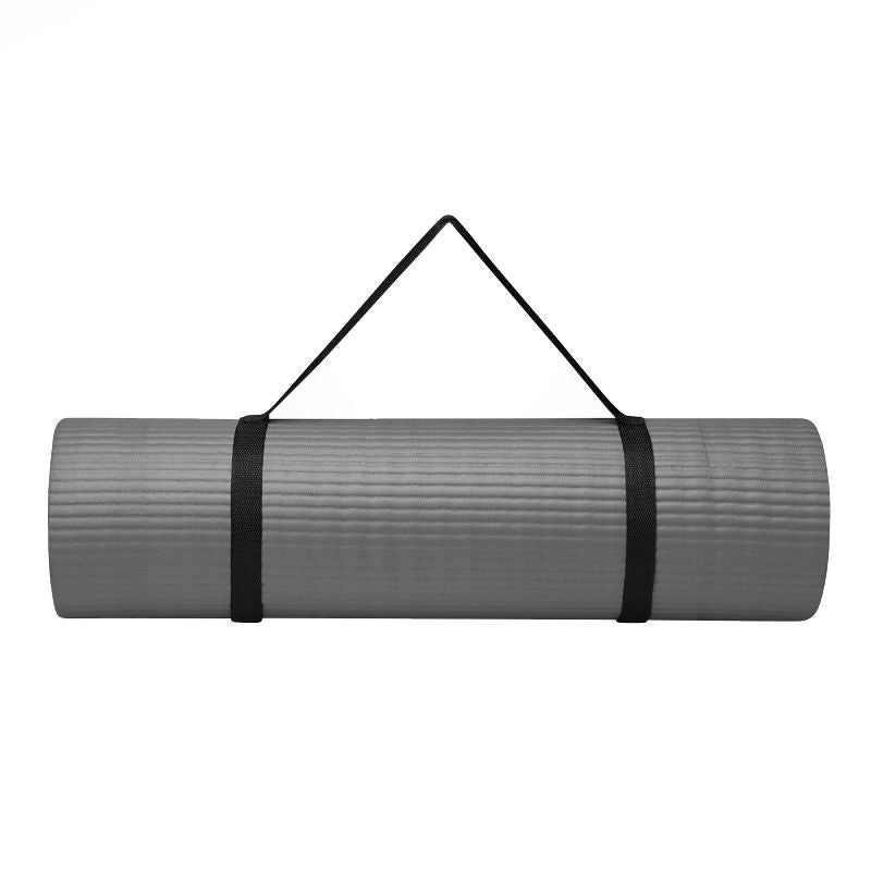 Gaiam 10mm Fitness Mat with Strap Edzőfelszerelés