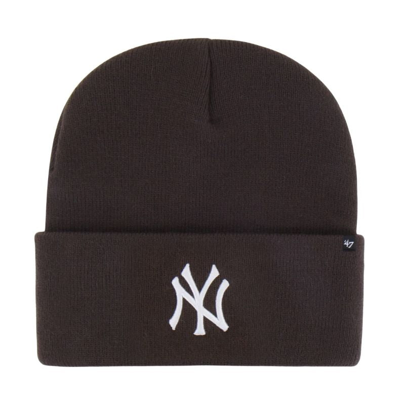 47 Brand New York Yankees Brown Beanie B- barna kötött sapka B-HYMKR17ACE-BWH15121348