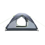 NILS CAMP Explorer NC6004 3-person camping tent, gray szürke hátizsák