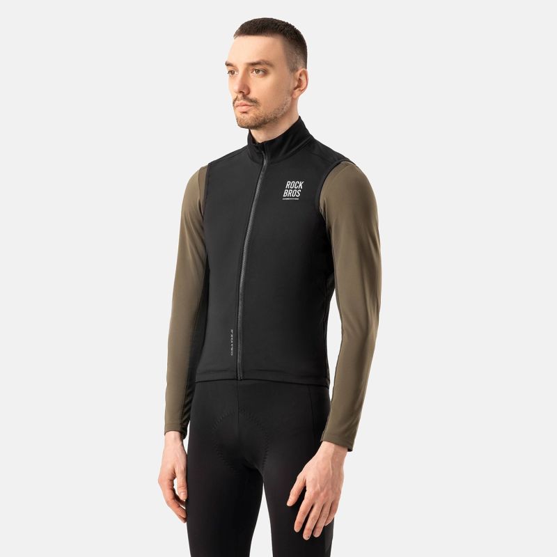 Rockbros ROAD TO SKY windproof vest insulated L - black l \ czarny vests