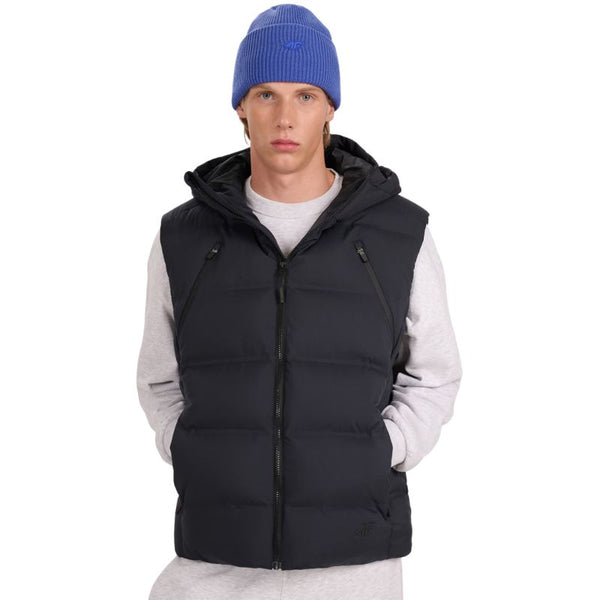 4f Men's vest M226 deep black 4FWAW25TVJAM226 20S Kiegészítő