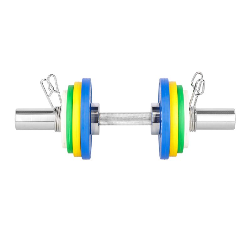 HMS (+Collars) 5 Kg 50 Cm Short Olympic Barbell edzőfelszerelés 17-60-027