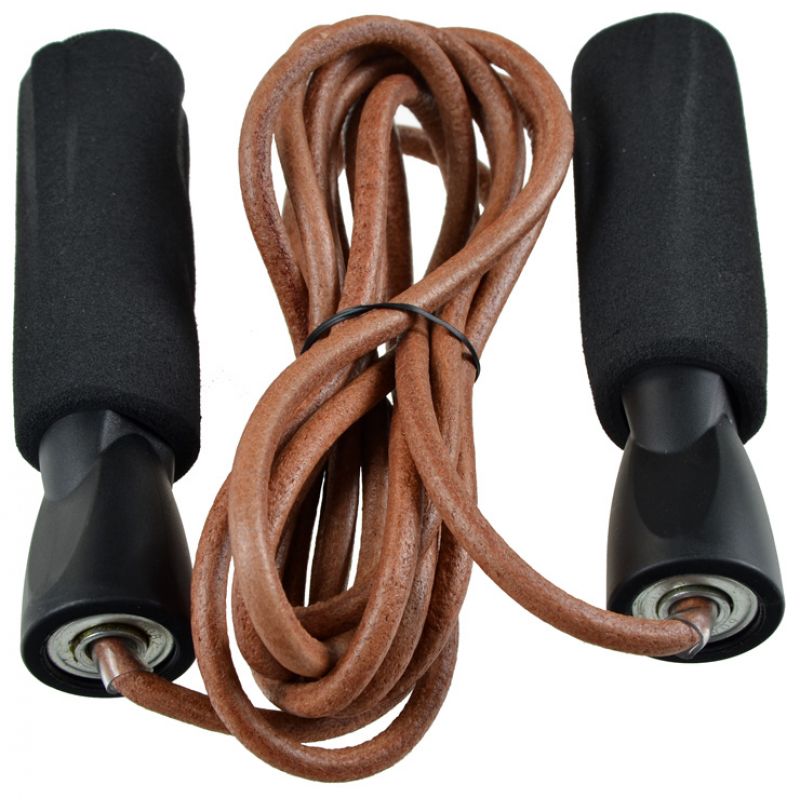 PROfit Leather Skipping Rope With Weight Fit Dk 1023 Edzőfelszerelés