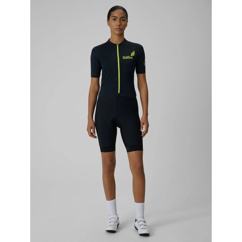 Women's cycling jersey with UPF50+ filter 4F