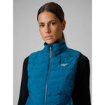 4F PRO trekking vest with Primaloft filling for women ezüst kiegészítő 4FWSS26TVJAF348-46S
