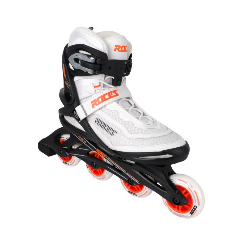 Roces Icon X Rollerblades Black, White, and Orange 400908