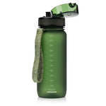 Meteor 650 ml sports bottle dark green uniw water bottles, training equipment