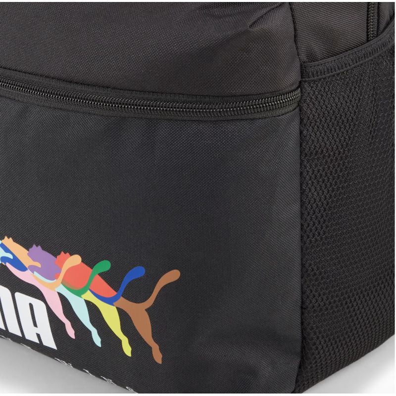 PUMA Phase LOVE WINS Sports School Backpack fekete hátizsák