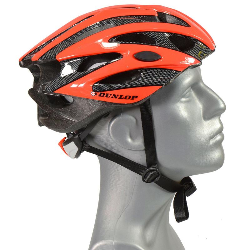 Dunlop Mtb Red Adjustable Cycling Helmet R. L (58-61cm) piros sisak GSP-1052106/273005