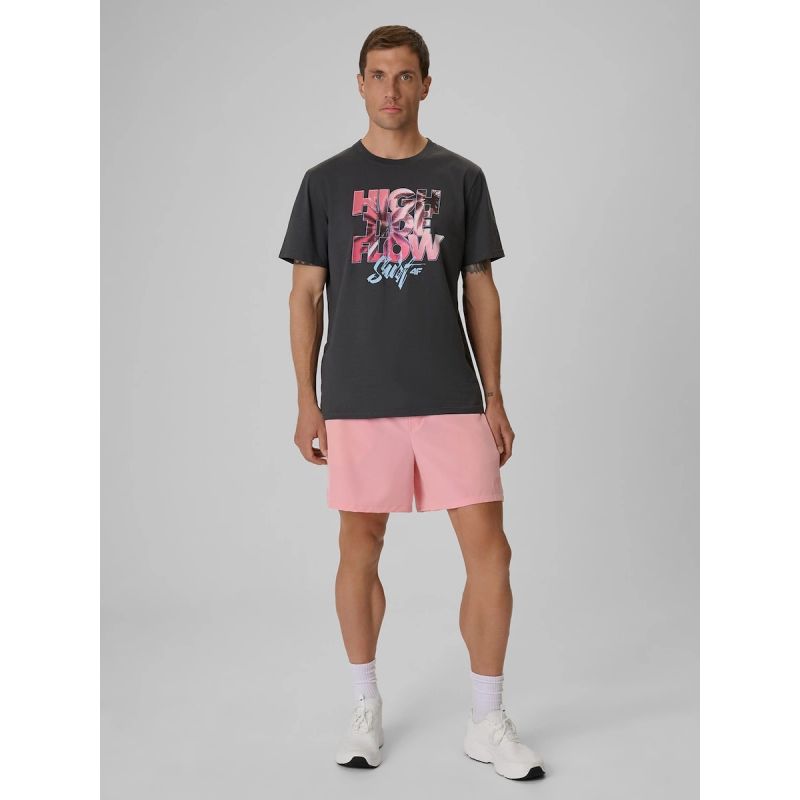4F Men's regular printed T-shirt póló 4FRSS26TTSHM4292-22S