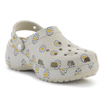 Crocs Classic Platform Clog In Floral Meteor 212668-1wy