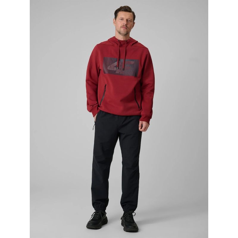 4F Men's regular hooded sweatshirt pulóver 4FRSS26TSWSM2975-61S