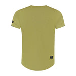 Rogelli DISTANCE running shirt, mustard póló