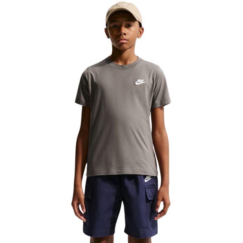 Nike Sportswear Kids T-Shirt Gray szürke póló FZ5177289