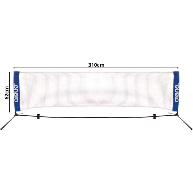 Enero Net With Posts 2in1 For Tennis, Foot Volley nets