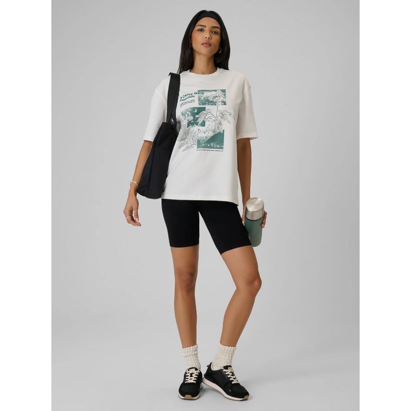 4F Women's printed T-shirt póló