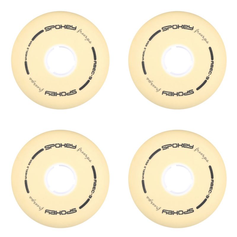 Spokey Freespo Set 9506709000 Roller Skate Wheels 76 mm görkorcsolya