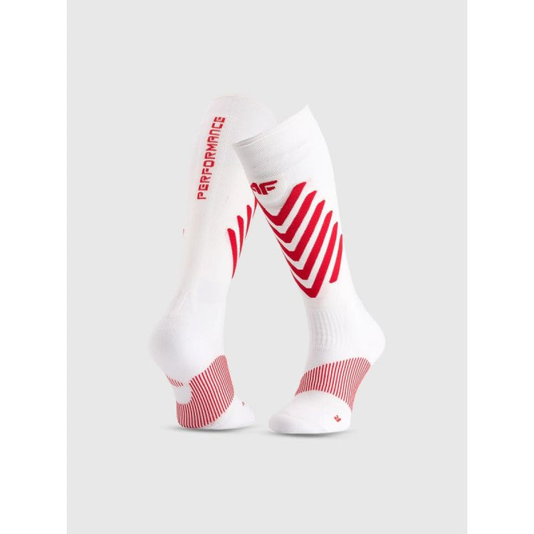 Men's ski socks with Prolen Yarn fibers 4F 4FRAW25UFSOM352-62S sízokni