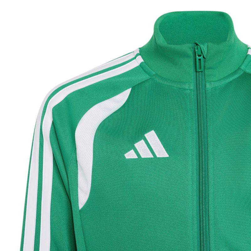 adidas Tiro 26 League Training kids' sweatshirt KT2338 zöld kapucnis pulóver