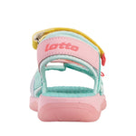 Lotto Macarella pink and blue children's sandals