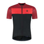 Rogelli CORE BLOCK T-shirt black and red piros póló