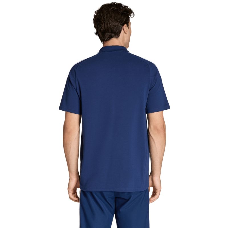 Adidas Tiro 26 League Shirt, Navy, sötétkék férfi galléros póló KF3401