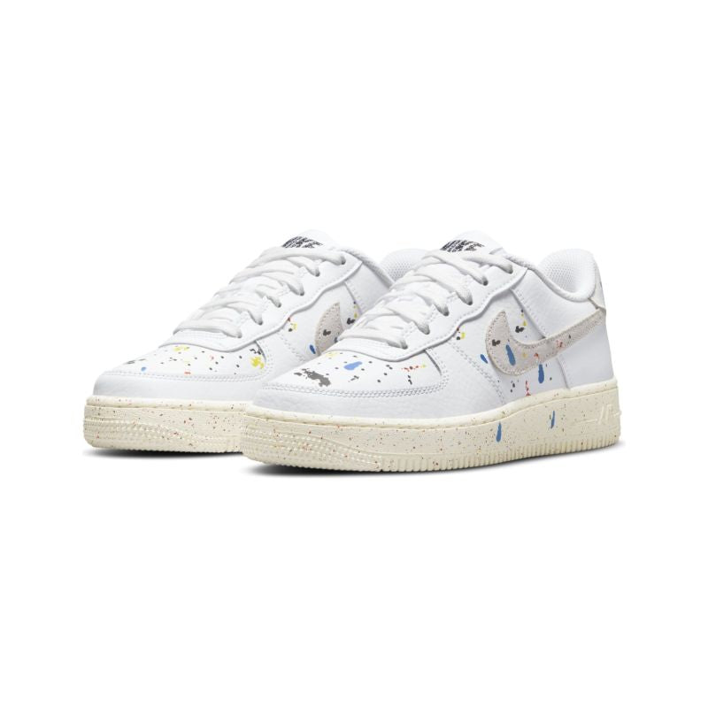 Women's Nike Air Force 1 LOW LV8 3 GS Sneakers - DJ2598-100 fehér utcai cipő