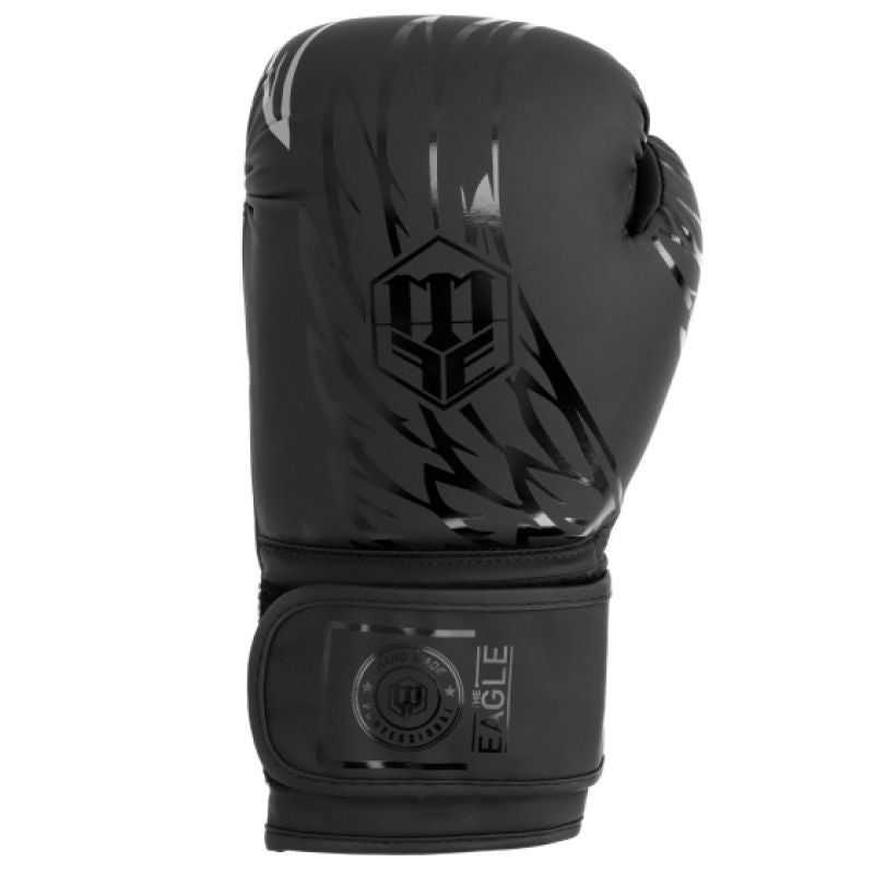 MASTERS FIGHT EQUIPMENT RPU-BLACK-EAGLE boxing gloves fekete kesztyű 01223-12