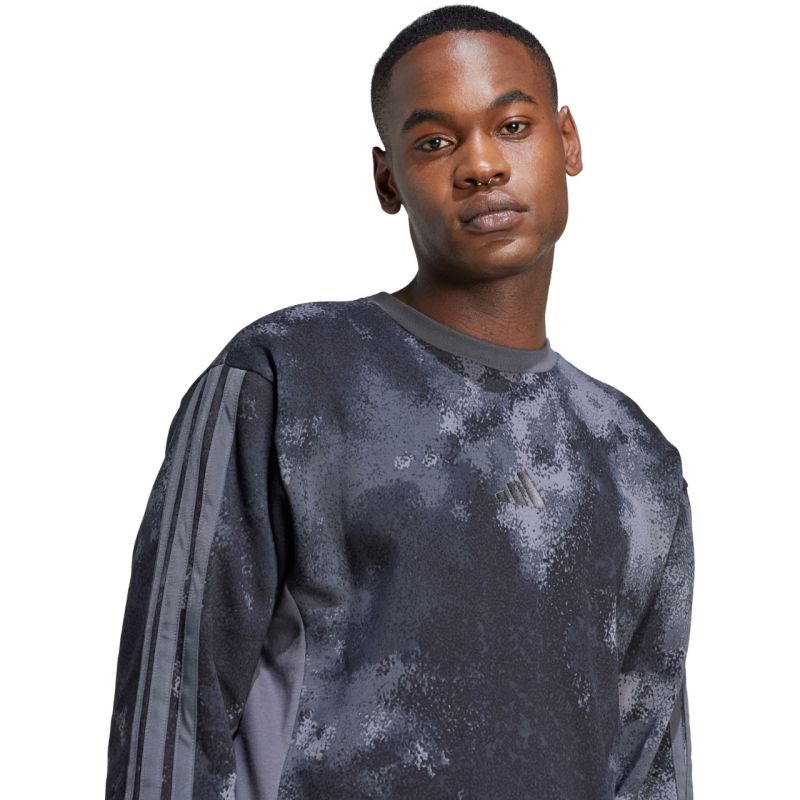 adidas Aop Colourblock M sweatshirt JM1721 Pulóver