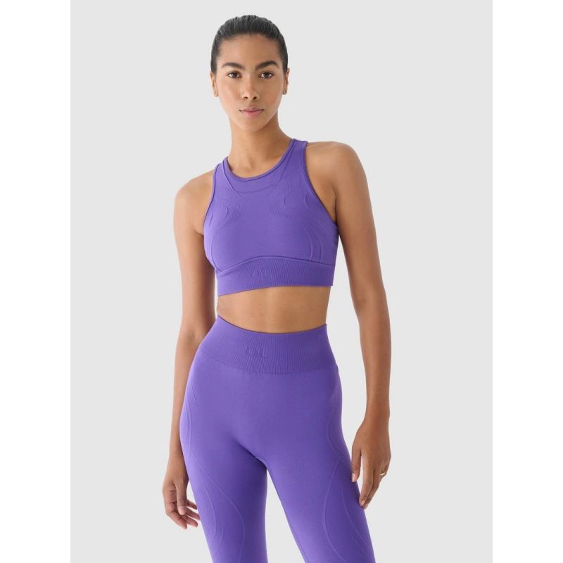 4F x Anna Lewandowska Seamless Medium Support Training Bra 4F 4FALSAW24USBAF169-51S sportmelltartó
