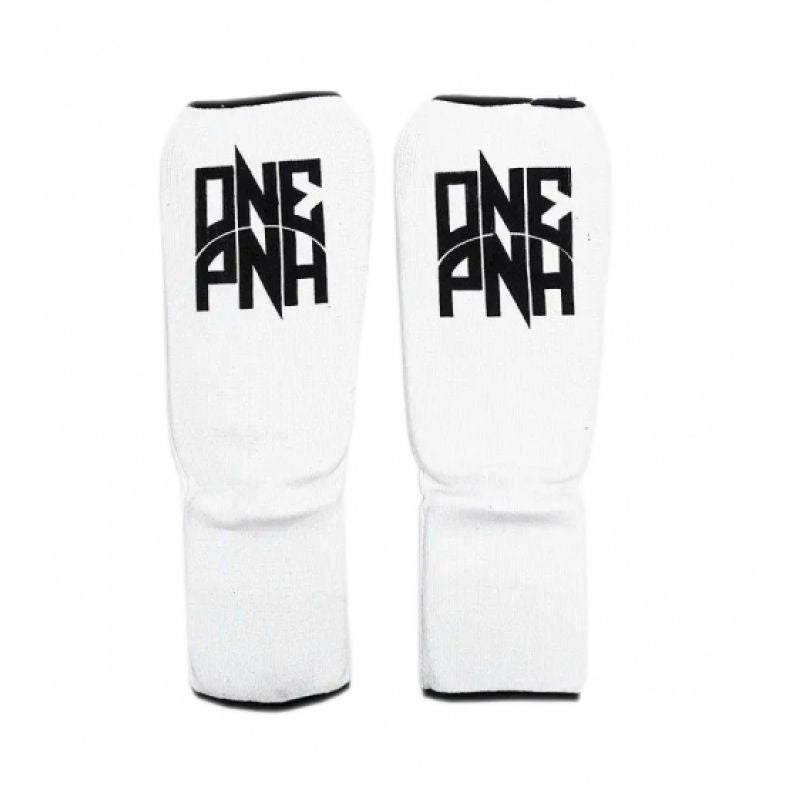 MASTERS FIGHT EQUIPMENT Flexible shin guards NS-B1 "ONE PUNCH" fekete védőfelszerelés 081256-01M