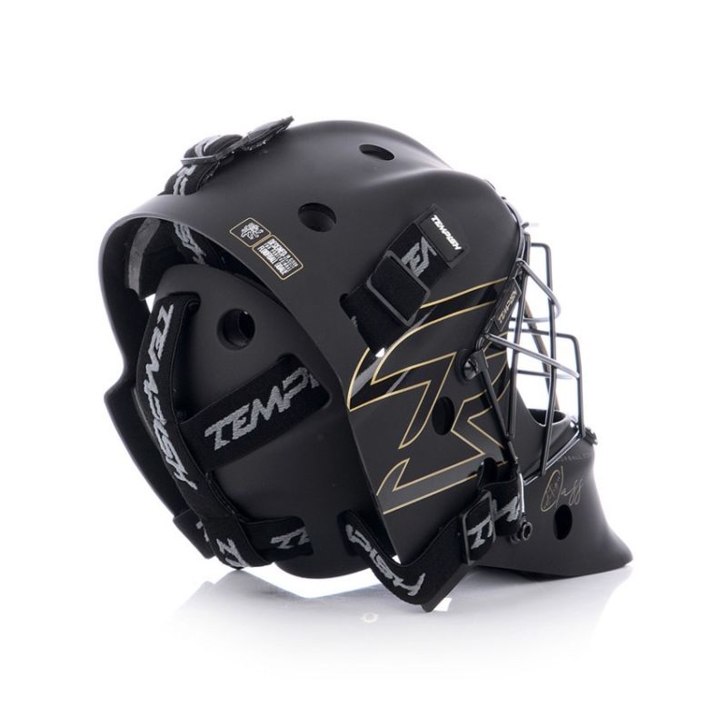 Tempish gate mask. floorball Class czarny masks, protectors and knee pads