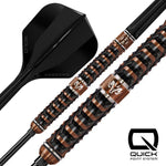 Harrows TOLFRAM TRINITY 97% steeltip darts papucs