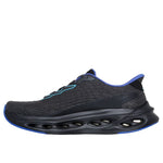 Skechers Men's Max Cushioning Glide-Step SAPPHIRE 220425 BKBL Athletic utcai cipő 220425BKBL