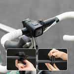 Rockbros SKL01 Front Bike Light 450 lm with 120 dB USB-C Bike Bell - fekete kiegészítő 304004-211799